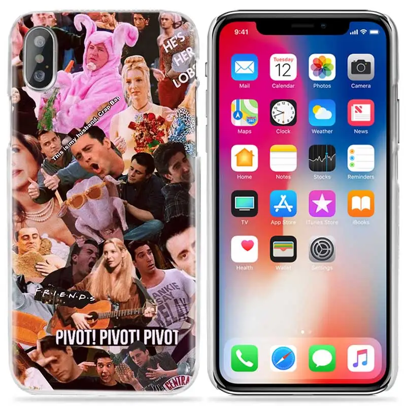 Чехол Friends tv Show для iPhone XS Max XR X 10 7 7S 8 6 6S Plus 5S SE 5 4S 4 5C 11Pro, Роскошный чехол, жесткий пластиковый чехол для телефона - Цвет: 02