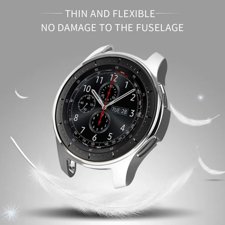 Чехол для samsung Galaxy Watch 46 мм 42 мм/gear S3 frontier общего назначения бампер Смарт-часы аксессуары Защитная крышка