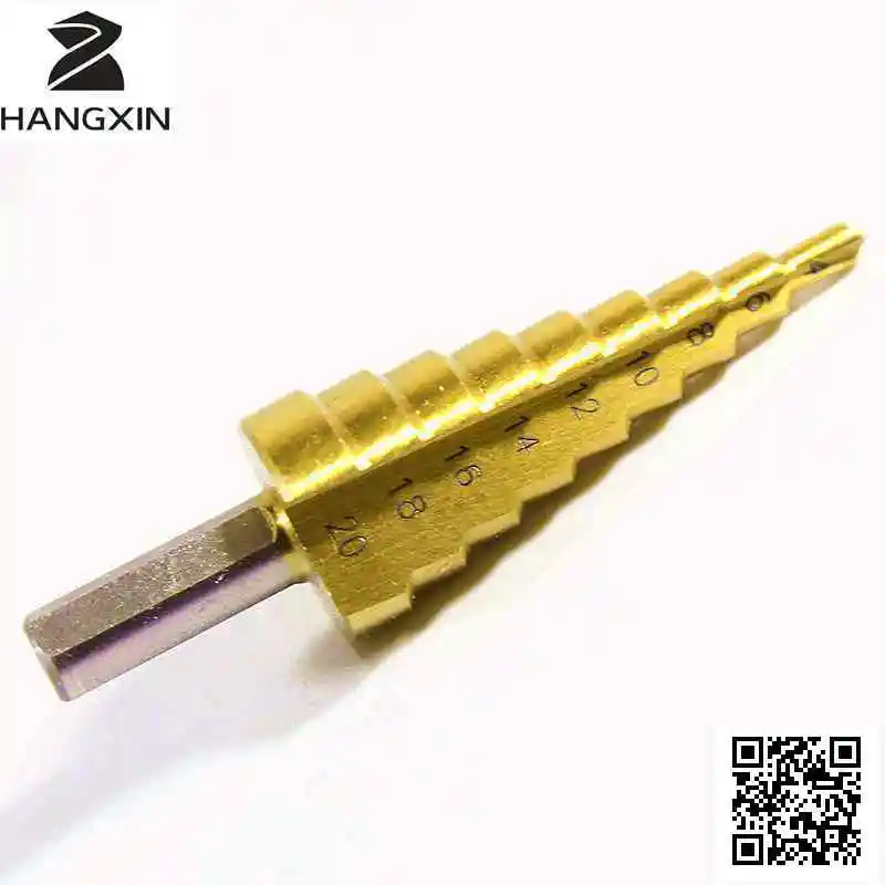 4-20mm Steps HSS Titanium