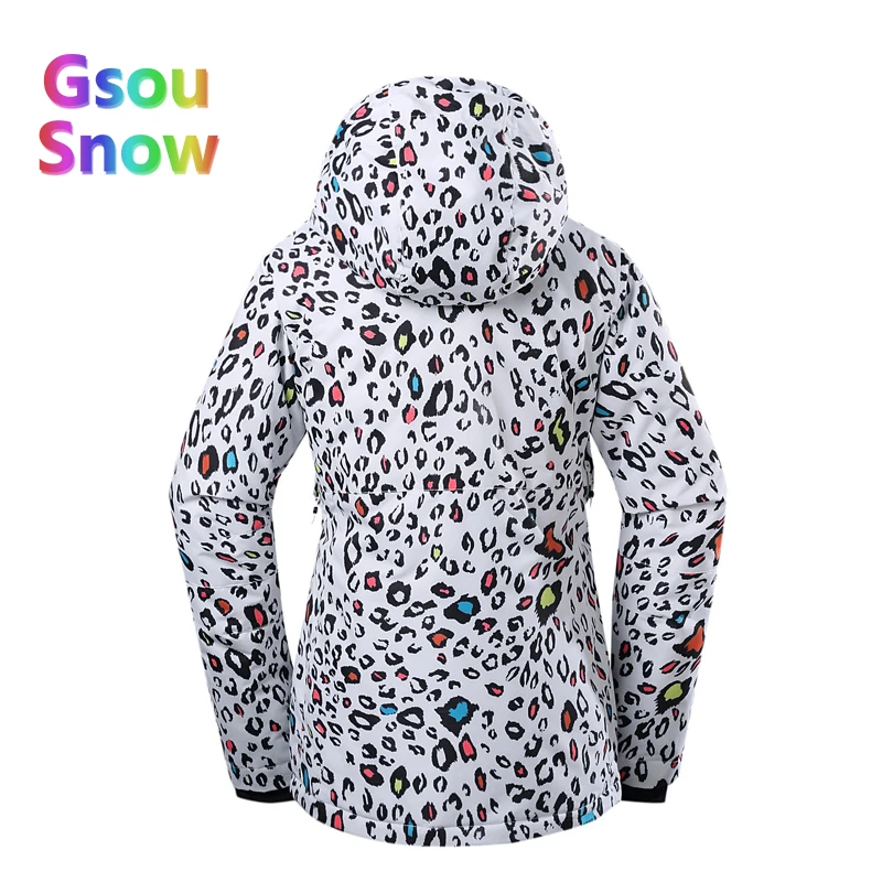 Gsou Sonw Outdoor Sports Winter Women's Skiing Clothing Snowboarding Sets Warmer Ski Jackets Waterproof Ski Pants Suits