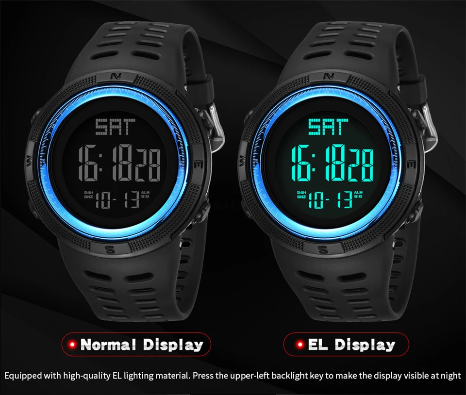 Sports Watch Men Digital Electronic Wrist Watch Waterproof LED Fitness Outdoor Watch For Running Chronograph Wristwatch Relojes (11)