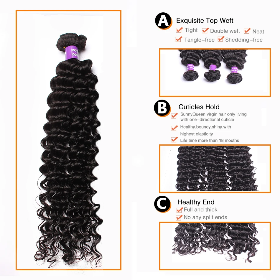 Pre Plucked 360 Lace Frontal With Bundle Human Hair 3 Bundles With Closure With Baby Hair Brazilian Remy Hair You May