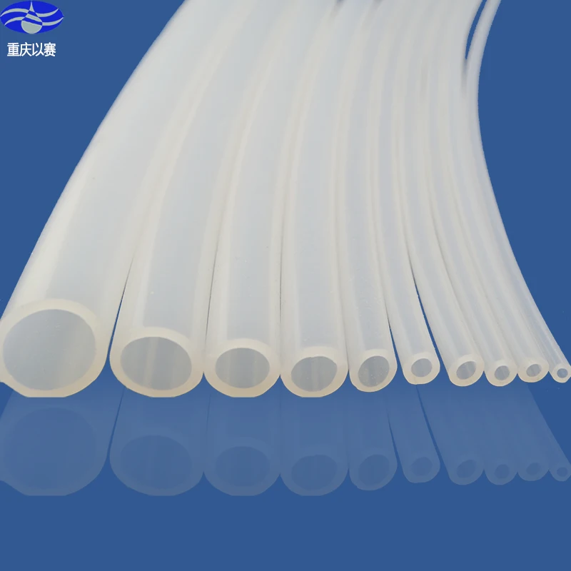 1,5 мм x 3 мм Пищевая силиконовая резиновая гибкая трубка водопроводная труба шланг около 74 метра за кг