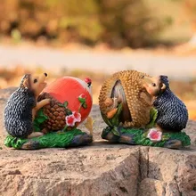Моделирование еж мультфильм украшения, животные, открытый сад украшения, озеленение милые мебель
