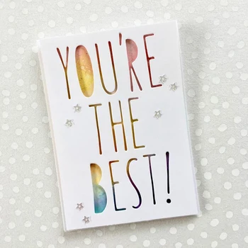 

Cutaway Letters Alphabet Metal Cutting Dies For DIY Scrapbooking Photo Album Embossing Card Crafts