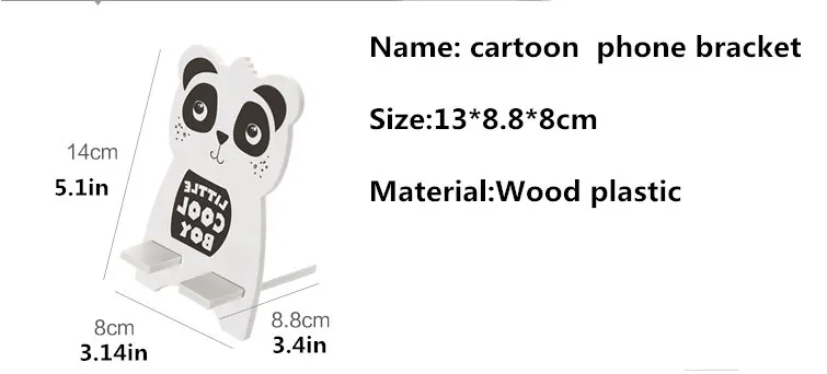 Держатели и стойки для хранения креативные настольные кронштейны для мобильных телефонов, милые Мультяшные сиденья для мобильных телефонов, живой телевизор, стойка для мобильных телефонов