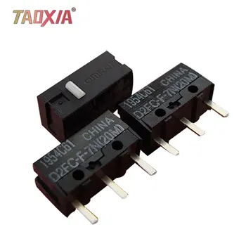 

1 Pcs OMRON D2FC-F-7N 10m OF 20m 3M 50m D2FC-FL-NH D2F-F D2F-F-3-7 D2F-01 D2FS-F-N D2FC-7-HH Mouse Micro Switch Alloy Contacts