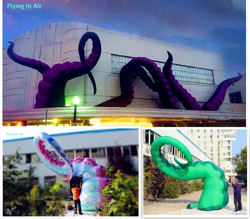 

Building Decorative Inflatable Octopus Claw for Building Outdoor Advertising