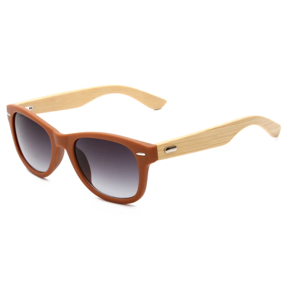 

Fashion Ladies Sunglasses High Quality Bamboo Oval Thick Eyeglasses Frame UV400 Protection Driving Sun Glasses For Women Men