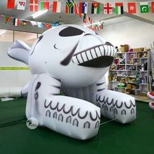 Пользовательские Хэллоуин творческие вечерние украшения гигантский ПВХ надувные кости