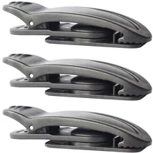 QingGear Black Ratcheting Case Clip Belt Clip Buckle (Pack of 3) Tool Parts DIY Accessory