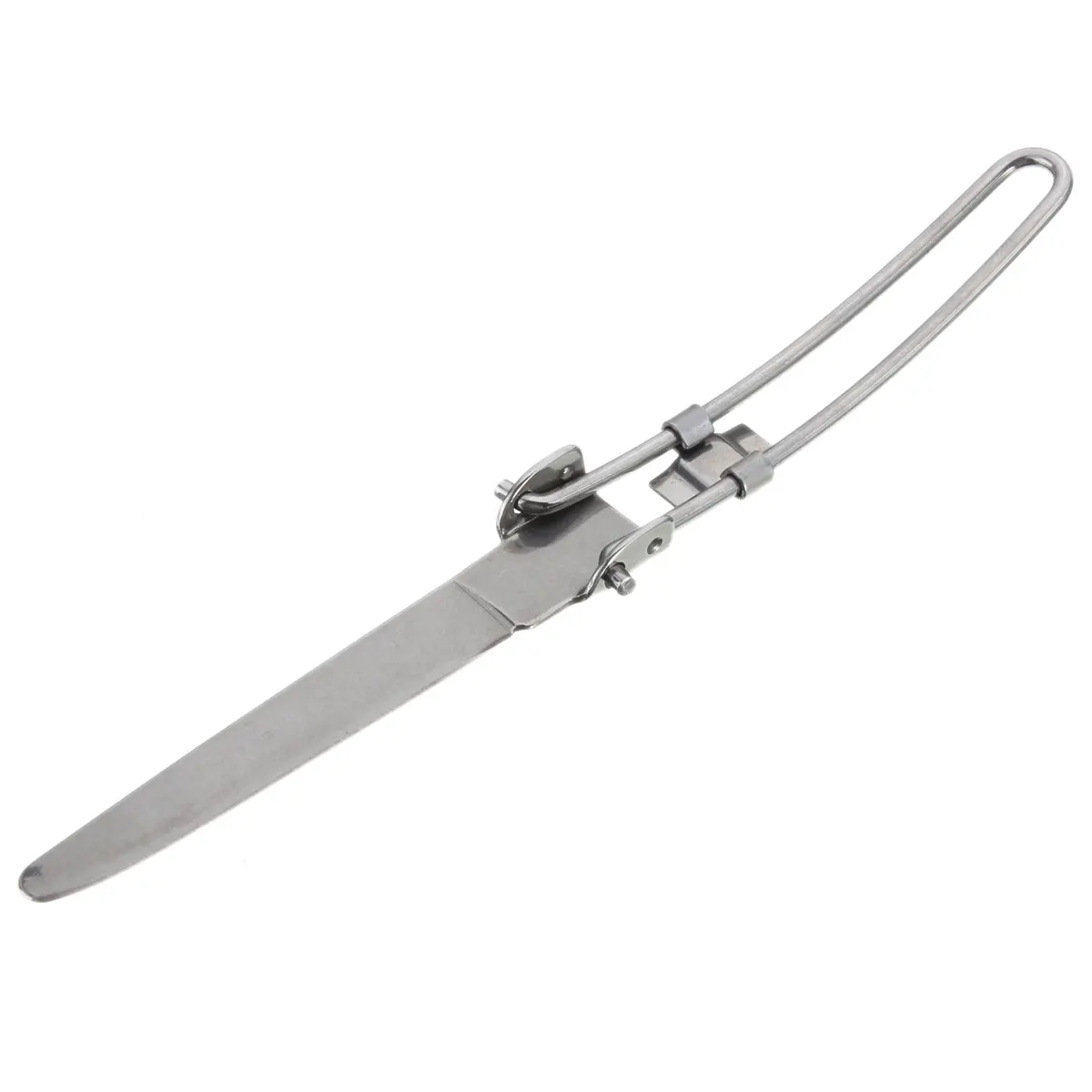 3 unids/set portátil plegable Picnic viajar senderismo Camping cubiertos utensilios al aire libre Tablewares vajilla cuchillo tenedor cuchara conjunto