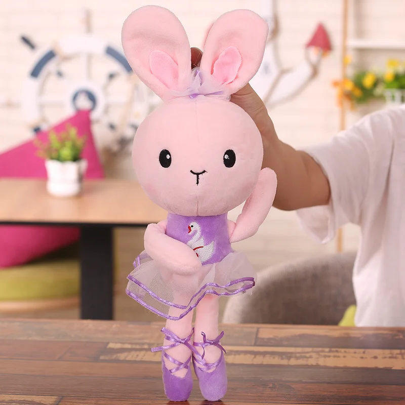 16 inches Ballet rabbit Plush toys Small rabbit Dolls dolls Bunny dolls