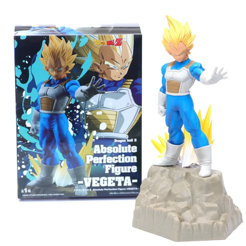 

Dragon Ball Z Goku Trunks Vegeta Absolute Perfrction Figure Ver. Super Saiyan Anime Action Figure DBZ Collection Model 15cm