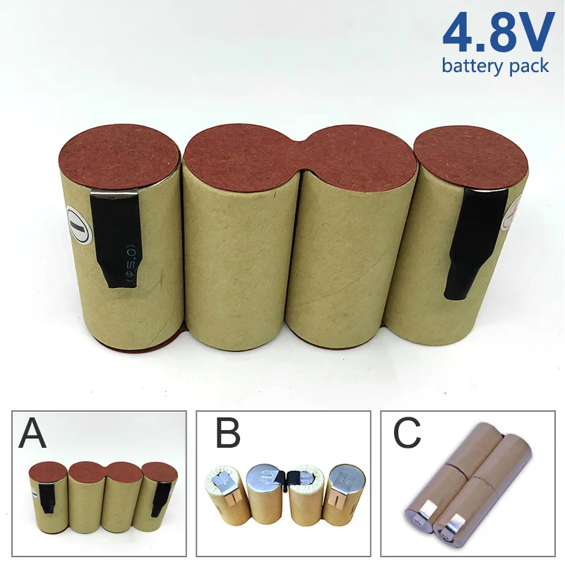 4,8 в 4000 мАч никель-металл-гидридный аккумулятор сварочный инструмент на заказ cd для Гардена Black Decker Bosch Dewalt FESTOOL Hilti Hitachi Makita Me