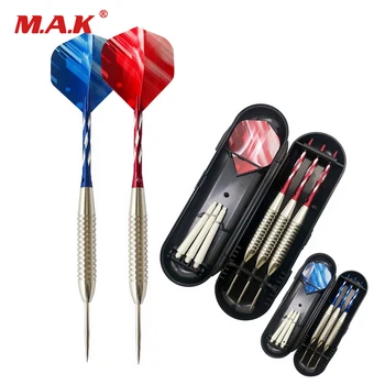 

3 Pcs 22g Needle Dart Aluminum Shafts PET Flight Iron Barrel Steel Tip Hard Dart for Indoor Game Activity