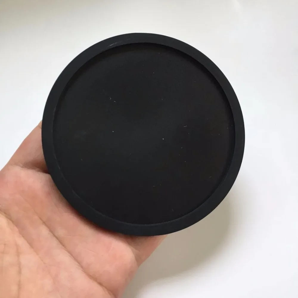 Silicone Cup Coaster, Cup Mat Pad, Stainless Steel Cups with Lids and