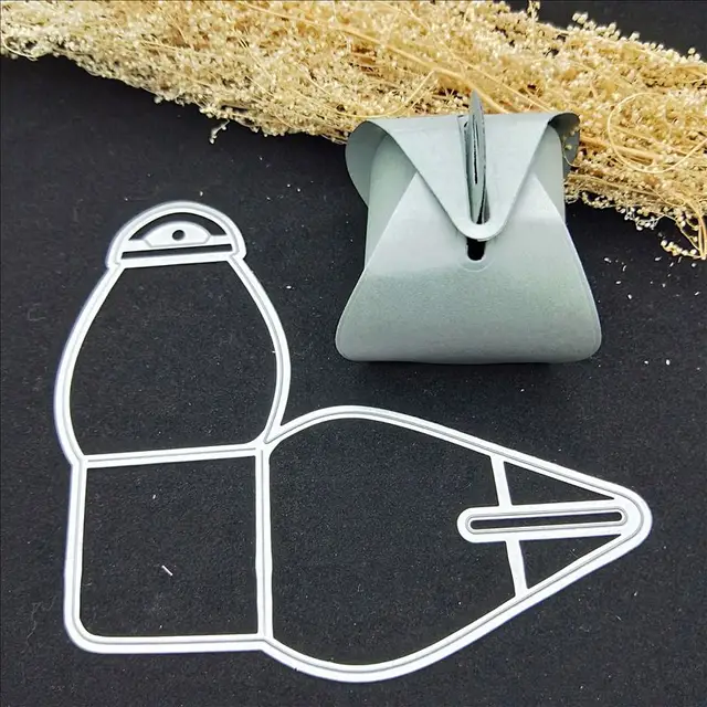 Metallo Acciaio di Cerimonia Nuziale del Contenitore di Caramella Fold Fustelle Metallo Acciaio di Cerimonia Nuziale del Contenitore di Caramella Fold Fustelle