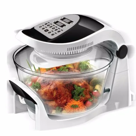 

Free shipping 12 Liter Infrared Halogen Oven Convection Oven Extender Ring Grill Air Fryer