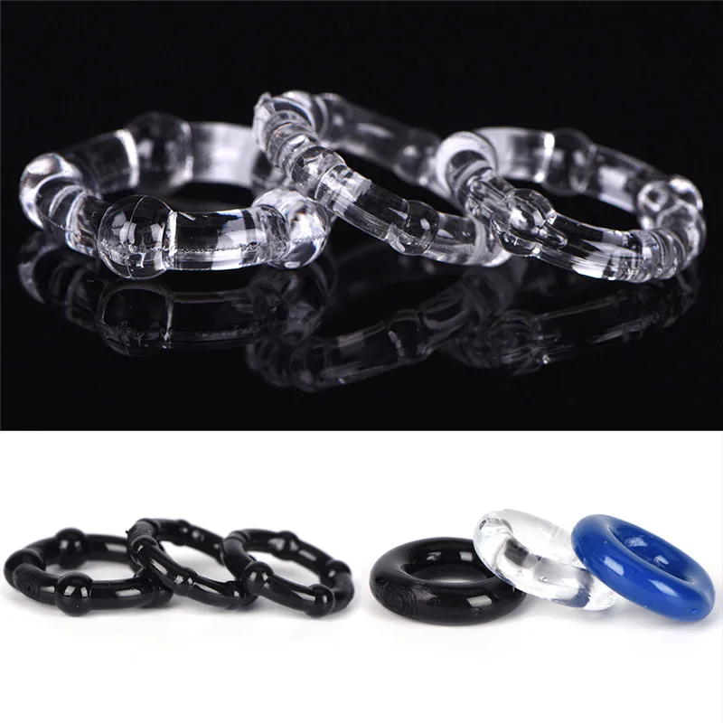

High Quality Silicone Round Cock Rings Delay Ejaculation Party Rings Adult fun Products For Men