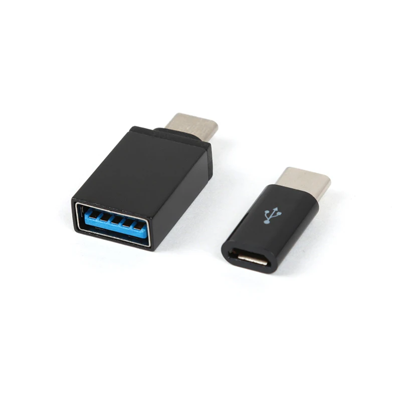 

USB Type C OTG + Micro USB to Type-c cable adapter USB-C OTG cable USB C adpter charger for xiaomi mi5 HuaWei P9 P10