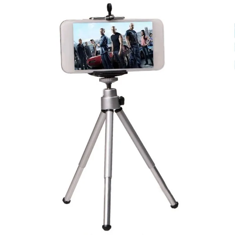 

Mini Mobile Phone Telescopic Two-section Tripod Desktop Photography Tripod Small Digital SLR Camera Bracket universal