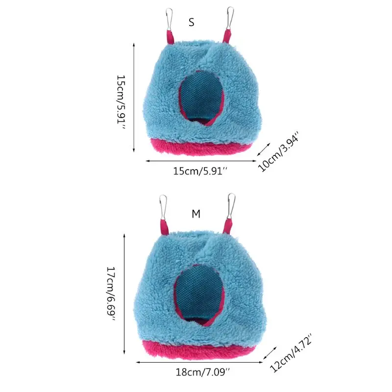 Плюшевый костюм попугая гамак клетка птица висячий домик с постелью гнездо палатка зима теплая