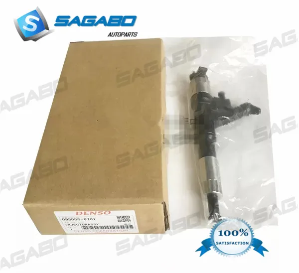 

GENUINE AND ORIGINAL NEW COMMON RAIL FUEL INJECTOR 095000-6700, 095000-6701, VG1540080017A FOR HOWO ENGINE