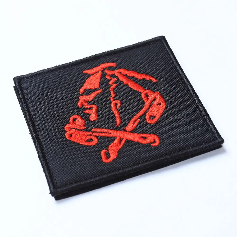 

TSNK Military Enthusiasts Embroidery Patch Army Tactical Boost Morale Badge"Red Teams/Navy SEALS/DEVGRU " Armlet