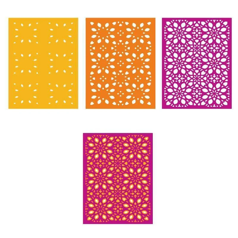 

New Hollow Background frame Layer Metal Die Cuts Cutting Dies For DIY Scrapbooking Album Embossing Paper Cards Decorative Crafts