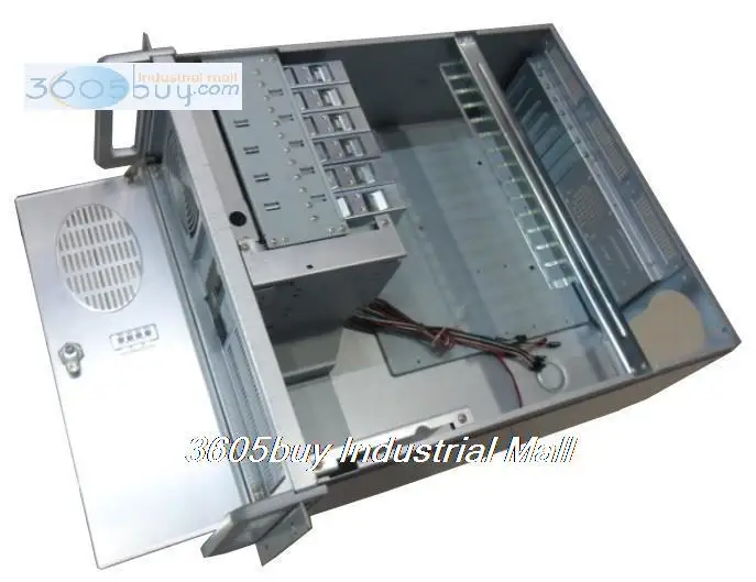 

4u industrial computer case 4u server computer case 7 hard drive 3 optical drive open the door aluminum alloy panel
