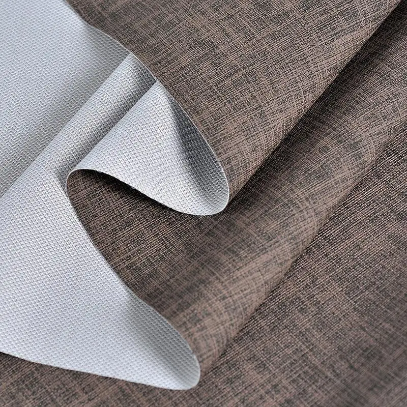 Льняной узор Pu Имитация кожзаменителя кожаный чехол материал для мебели эко кожа обивка мебельные ткани Tissus - Цвет: 12