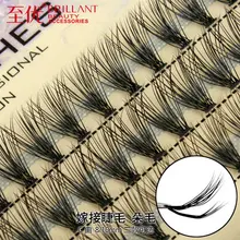Free shipping C Mink Eyelash Extension Natural 3D Eyelashes Individual False Eyelash High Quality Fake Lash