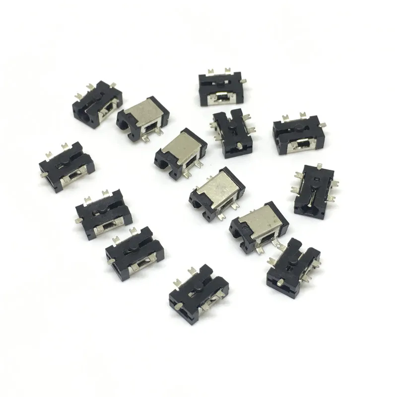 DC-057 DC power socket DC057 2.5 - 0.7 MM 2.5X0.7MM SMD SMT 5PINS Tablet power sockets female connector soldering ROHS   