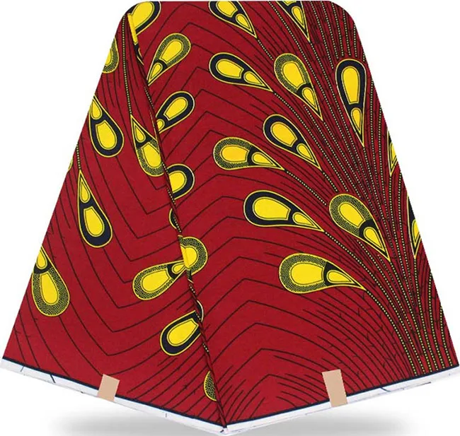Tissus воск африканская восковая печатная ткань Высококачественная Анкара ткань африканская ткань для одежды 6 ярдов хлопковая ткань HH-B246 - Цвет: 37