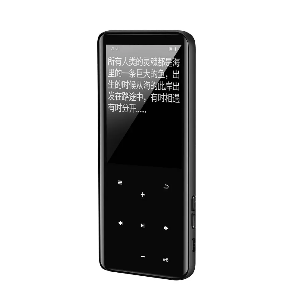 Vandlion MP4 плеер с Bluetooth Lecteur MP3 MP4 музыкальный плеер портативный медиа Тонкий 2,4 дюймов сенсорные клавиши Fm Радио Видео HIFI 16 Гб