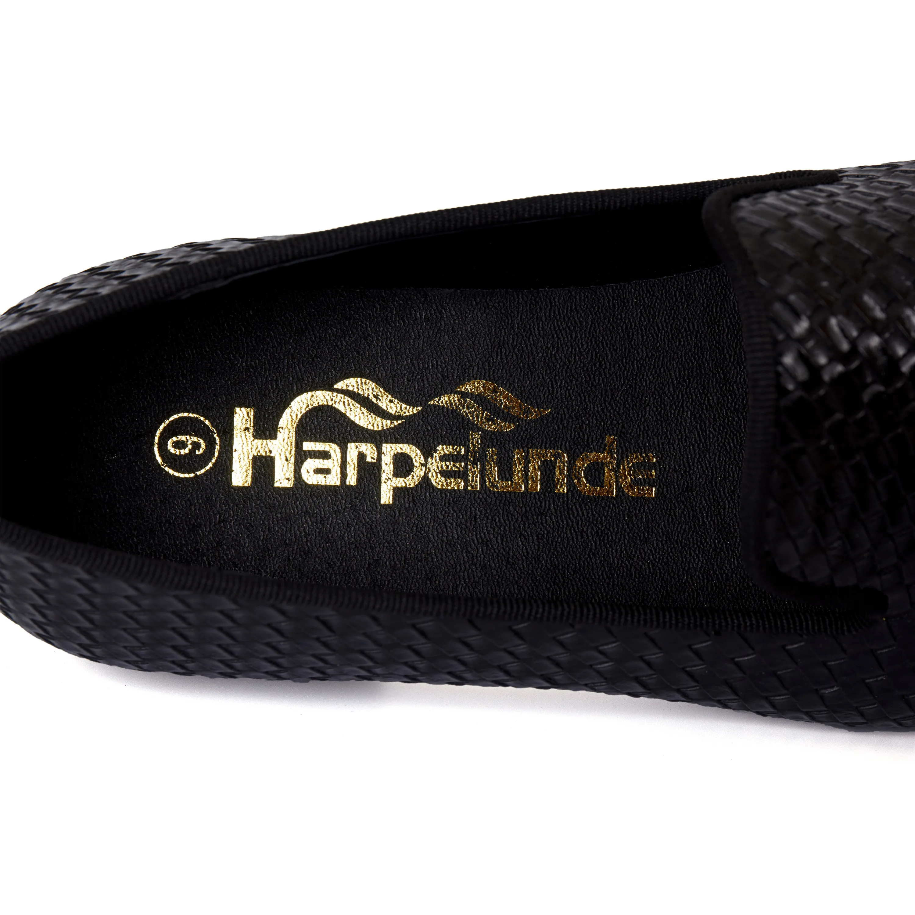 marron Nous 14 Chaussures Taille Harpelunde 6 Robe Noir Gland On Mocassins Hommes Appartements Slip Noir anzUSf6