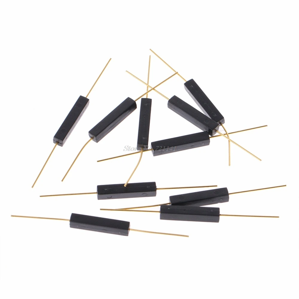

10 Pcs GPS-14A Reed Switch Vibration Resistant Anti-corruption Normally Open Reed Switches