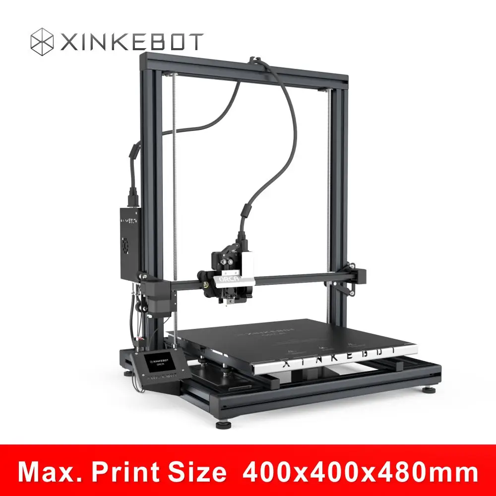 Large Build Volume 400x400x480mm High Resolution Reprap Prusa i3 3D Printer Xinkebot ORCA2 Cygnus