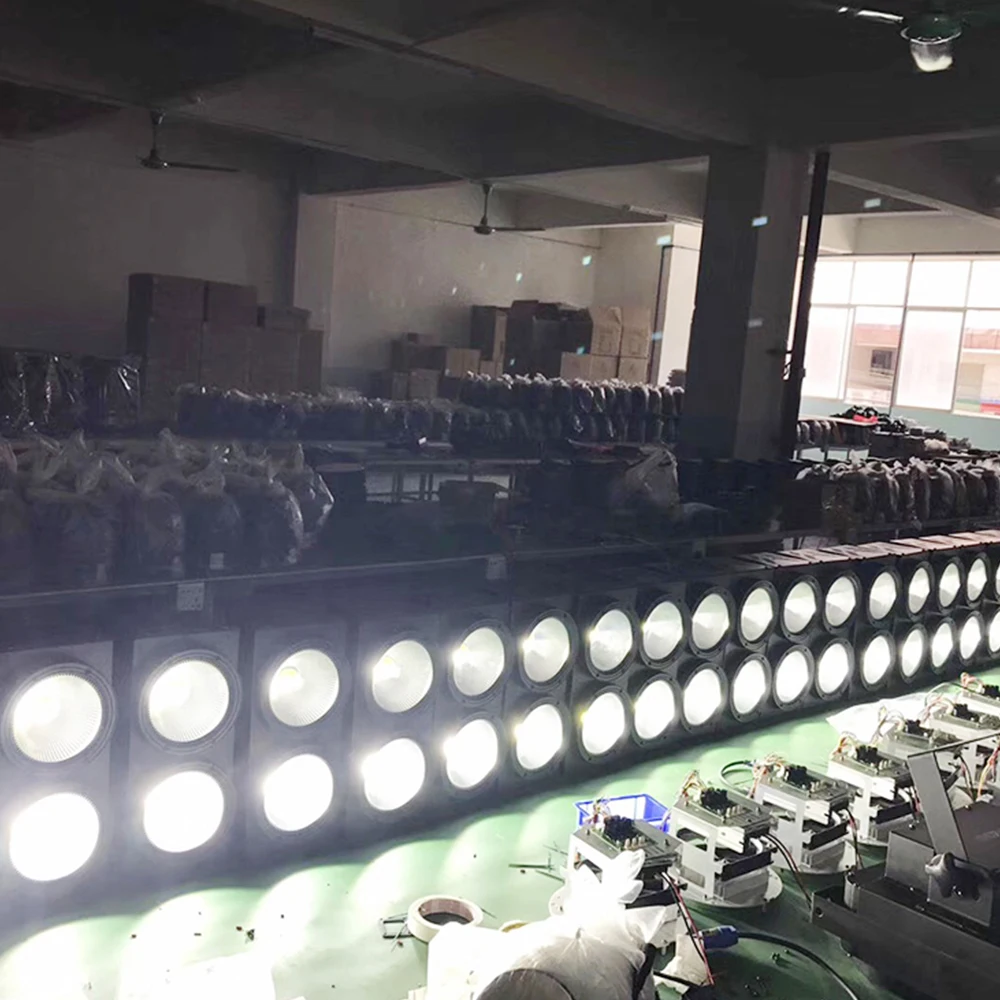 2x100 Вт COB DMX сценическое освещение Led Blinder/теплый белый Dmx сценическая ТВ студия
