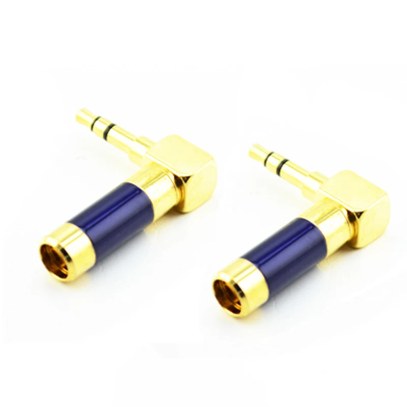 

Free shipping 4pcs style 90 degree L Shape mini plug 3.5mm P-3.5 G Male stereo phono Adapter