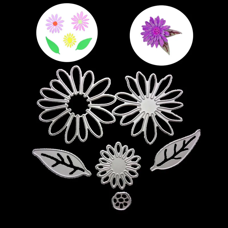 

NEW Small Daisy Dies Metal Cutting Dies Stencil for DIY Scrapbooking album Decorative Embossing Craft Dies Cut Paper Cards Tool