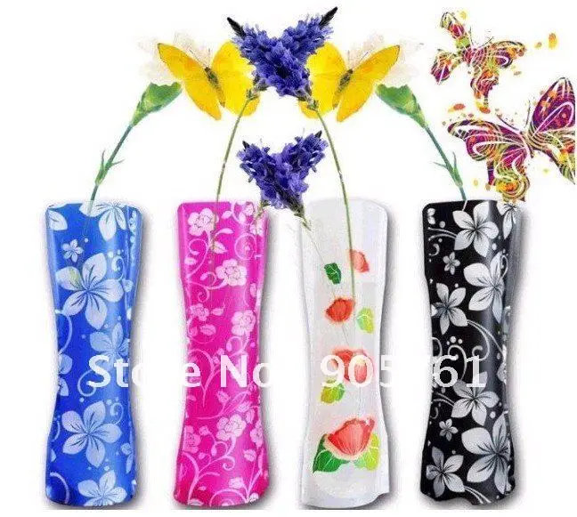 Wholesale Free shipping 100pcs/lot eco friendly Foldable folding flower