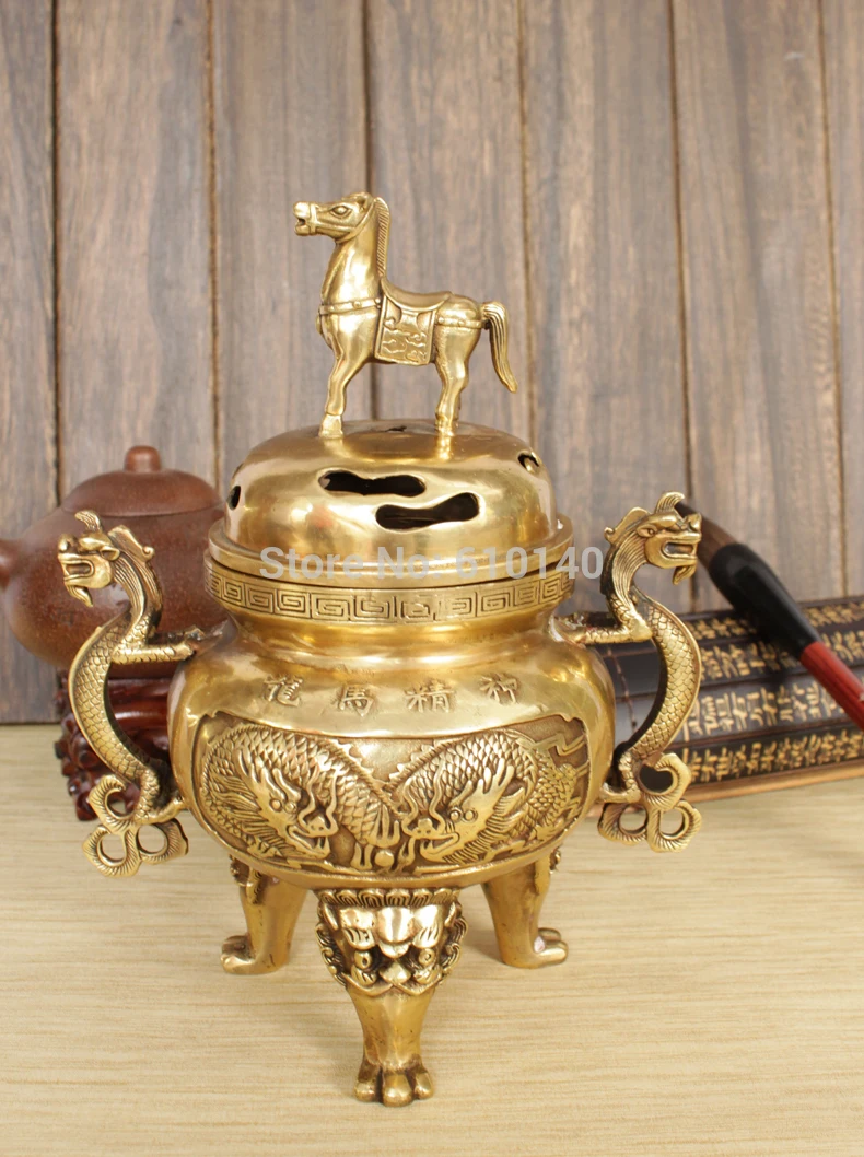 

Brass smoked incense burner Immediately become rich aroma stove Household incense burner XYC2013JY0189