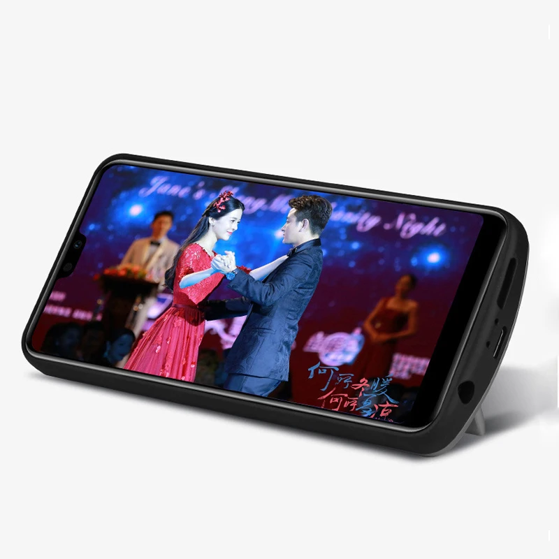 

2018New 6000mAh Battery case For XIAOMI MIX 2S External Power bank Charger TPU Frame Phone cover Cases for MIX2S