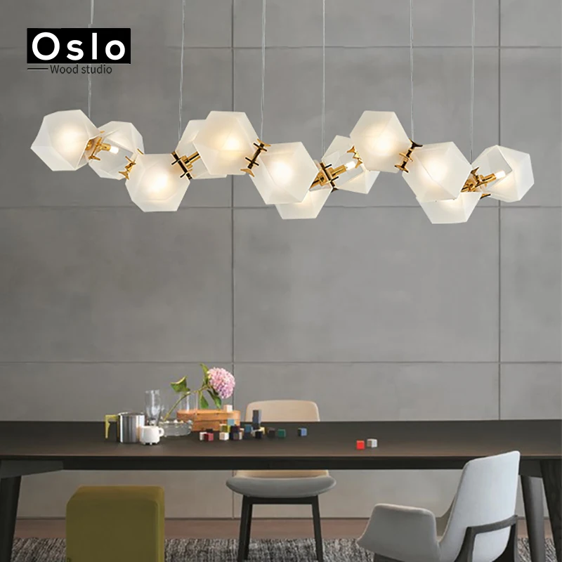 Oslo wood Post Современная подвеска в виде совы из матового стекла светодиодный