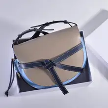 Высококачественная кожаная женская сумка с переплетением через плечо, фирменный дизайн, модная роскошная кожаная женская сумка на одно плечо в году