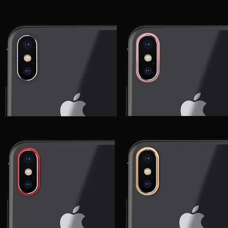 KUKOWDEE защита задней камеры для iPhone X 7plus 6 крышка металлический бампер чехол