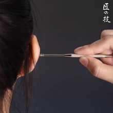Stainless steel digging ershao double slider dig ershao ear tools ear
