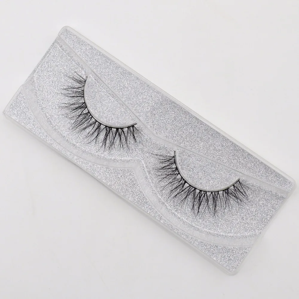 Visofree false eye lashes Natural 100% handmade Crisscross soft 1 pair box glitter packing False Eyelashes 3D Mink lashes A20 Visofree false eye lashes Natural 100% handmade Crisscross soft 1 pair box glitter packing False Eyelashes 3D Mink lashes A20